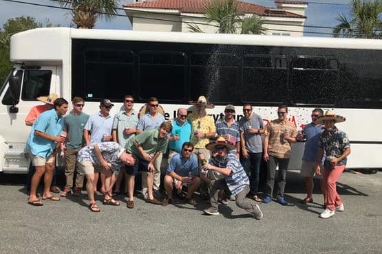 bachelor party bus savannah