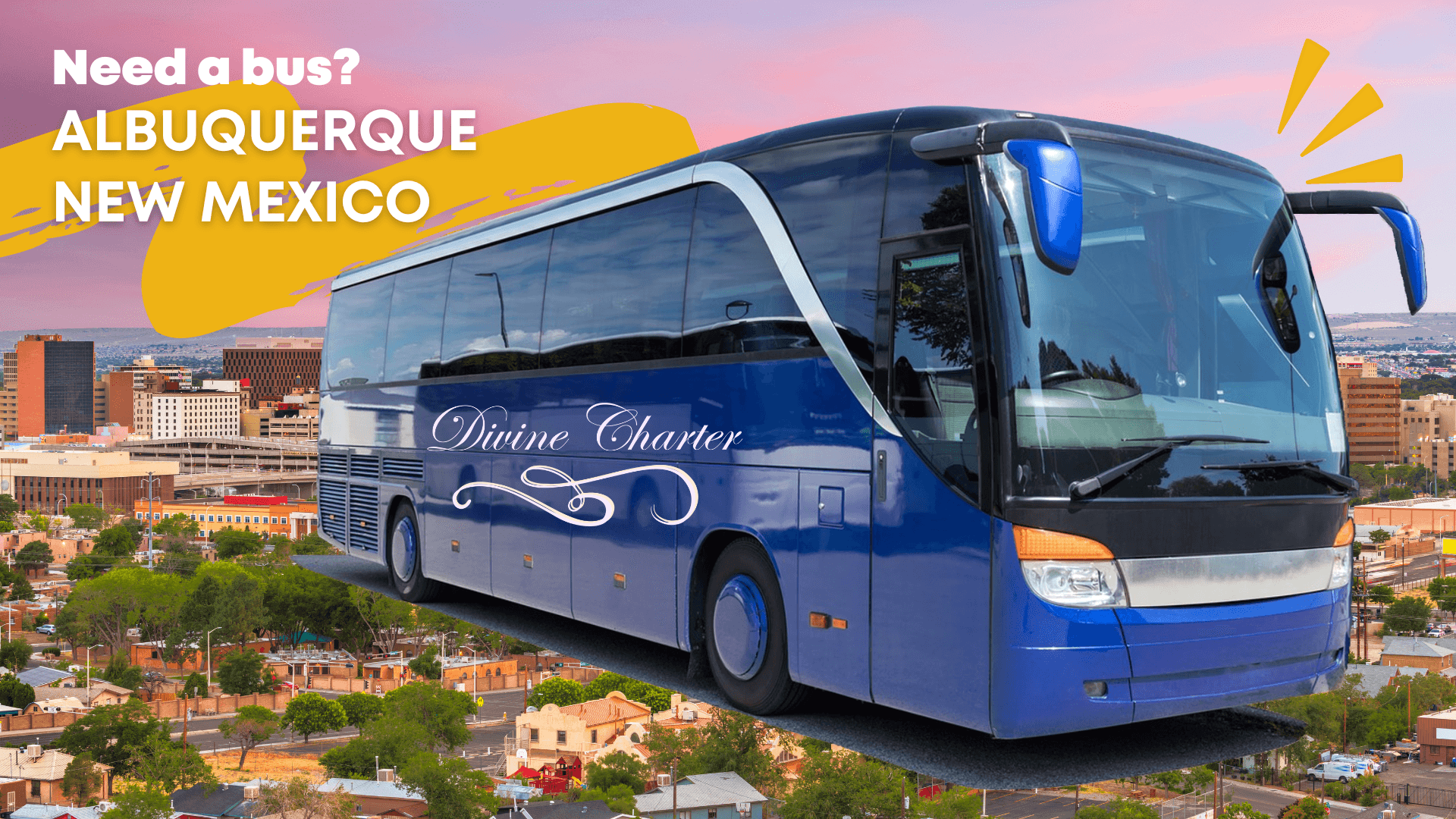 Bus Rentals in Albuquerque, New Mexico