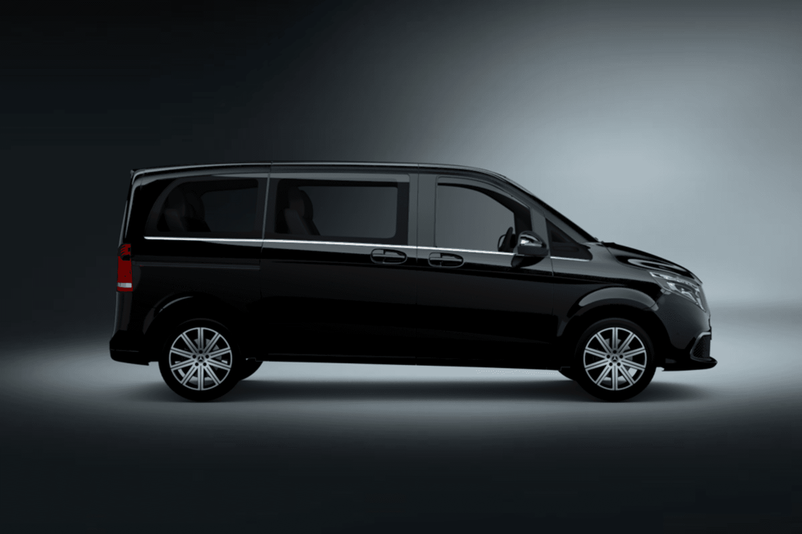 Mercedes V-Klasse in black