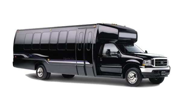 Black 16-Passenger Party Bus