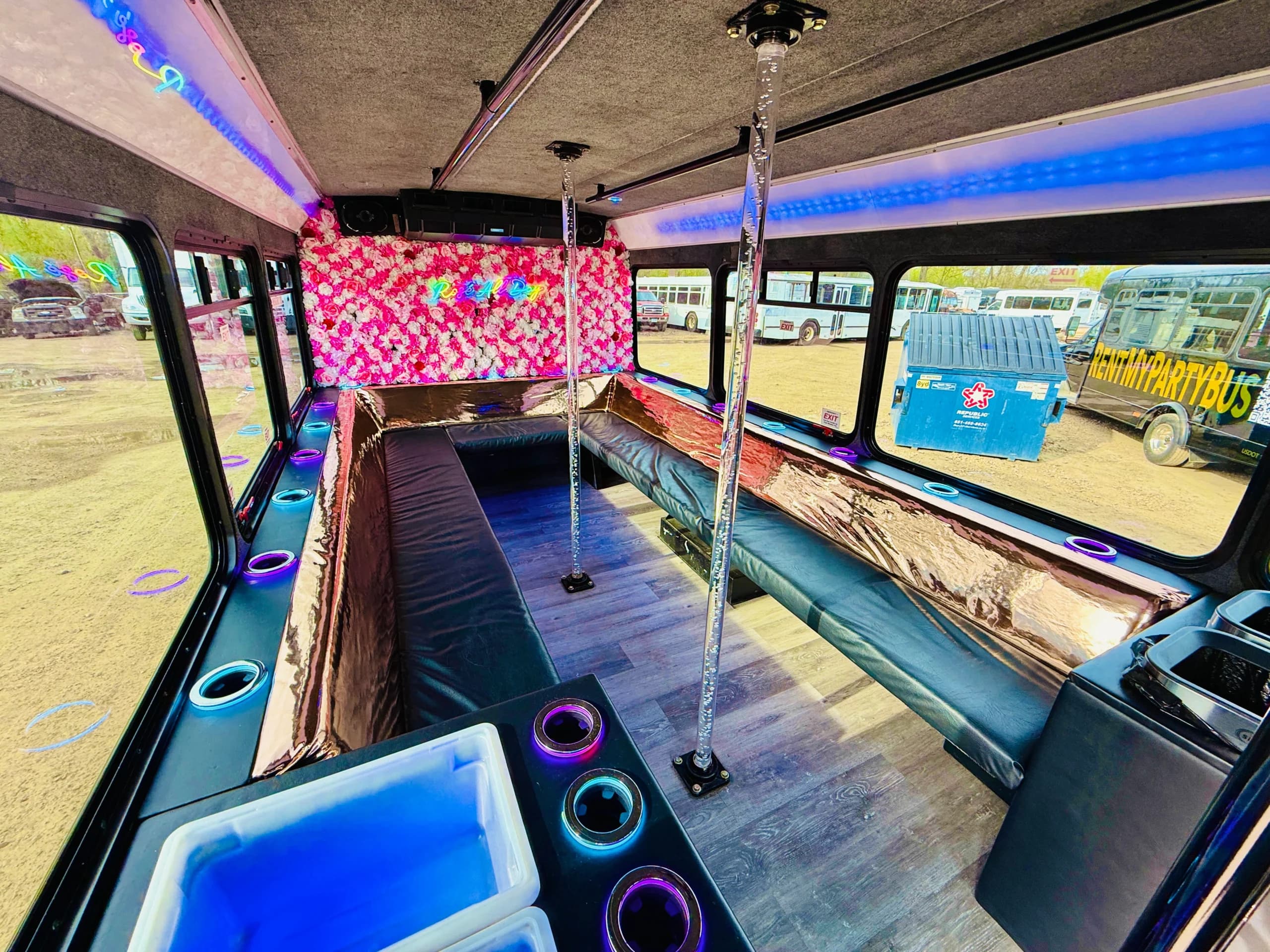The Rose Party Bus 10 Kids Event