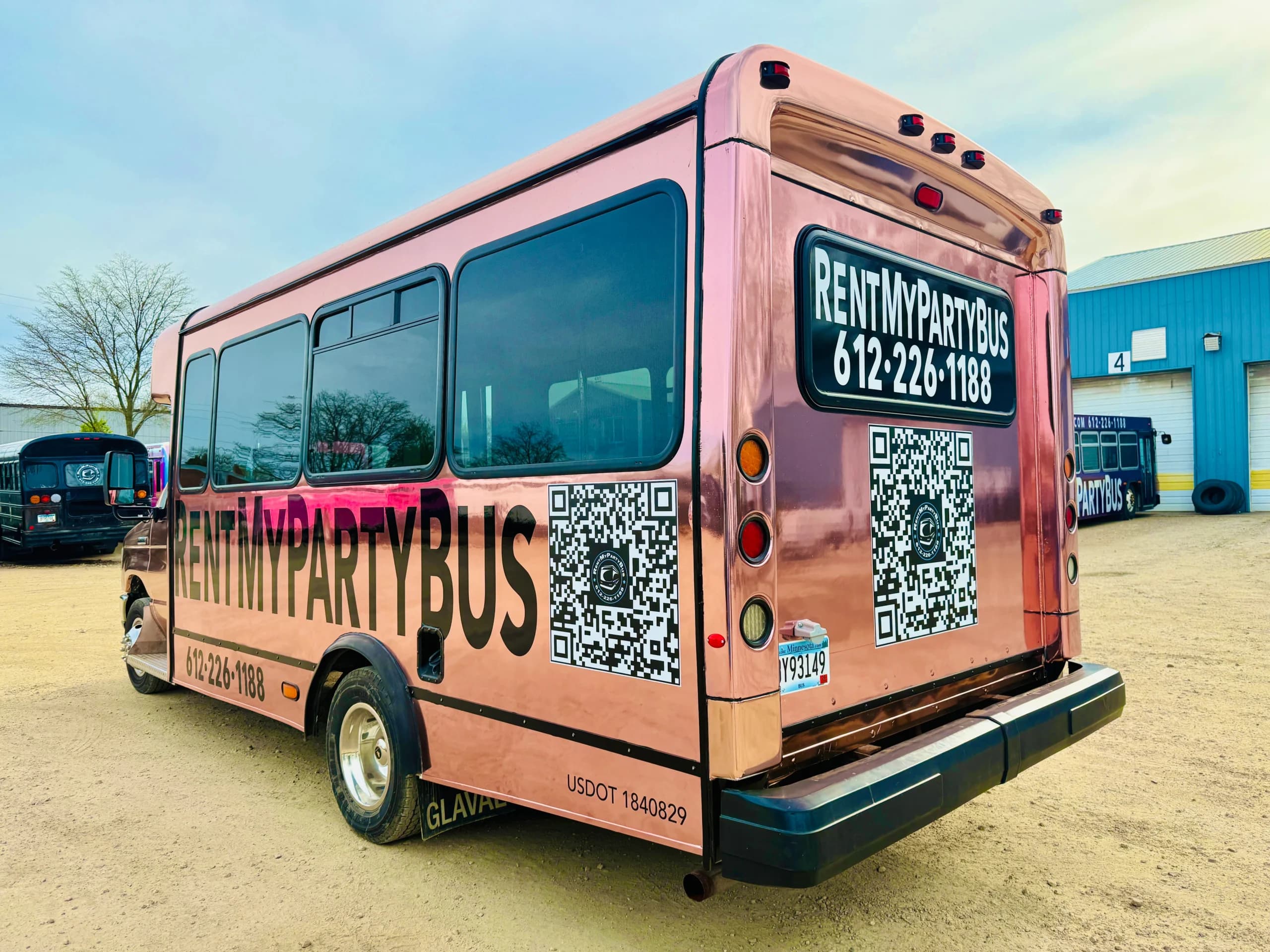 The Rose Party Bus 5 Minnetonka MN