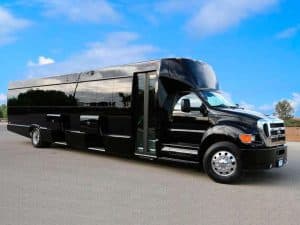 Party Bus Tampa Black Bus 01