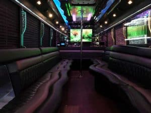 Party Bus Tampa White Bus 02