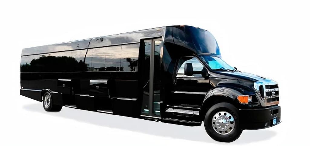 Black 30-Passenger Party Bus