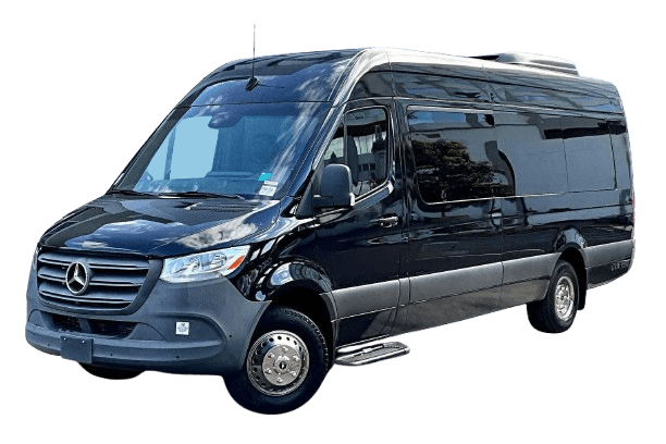White 13-Passenger Sprinter Van