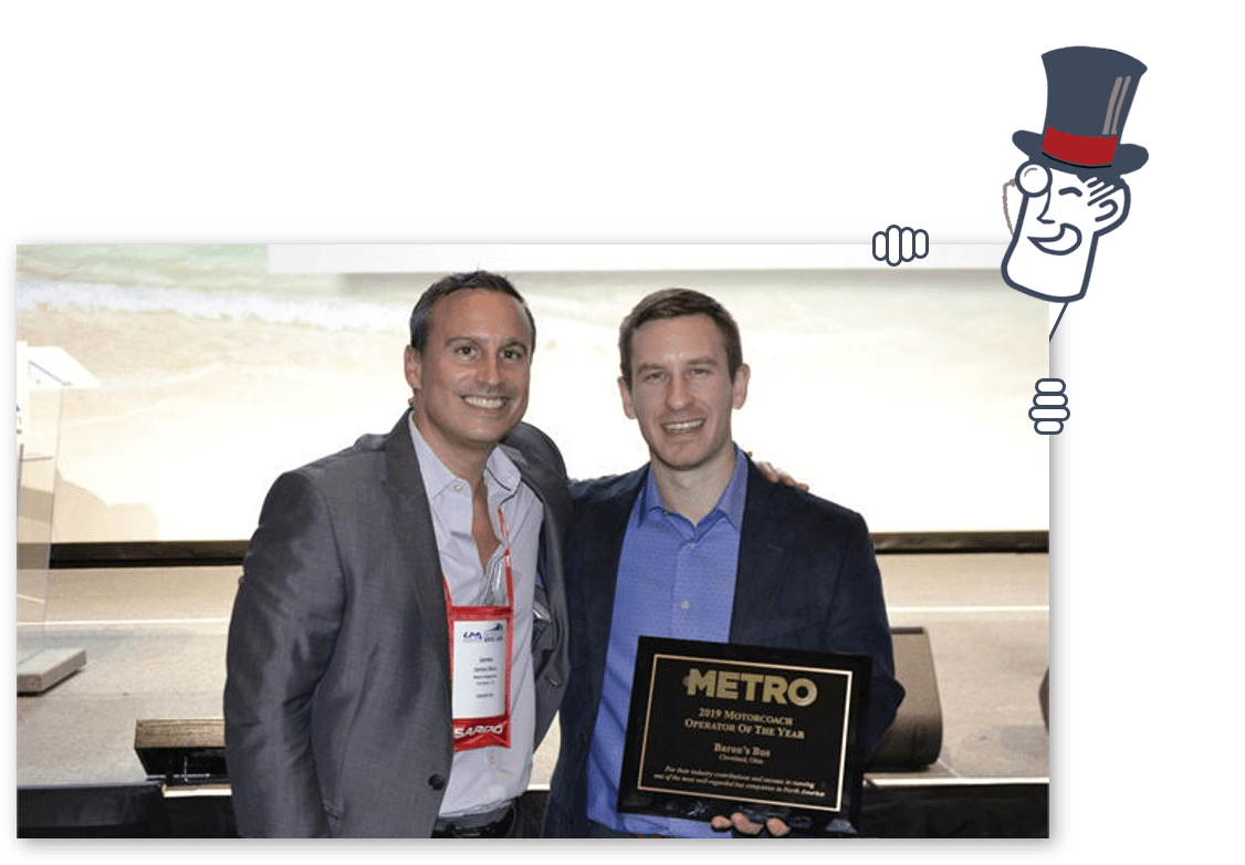 barons bus 2019 metro magazine motorcoach operator of the year