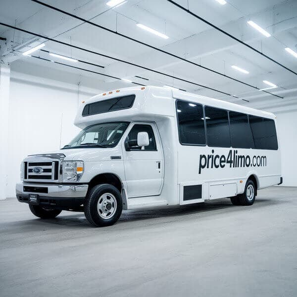 White Party Bus