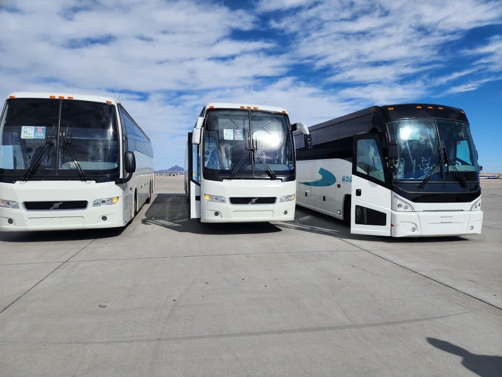 56-Passenger Charter Bus