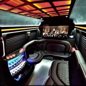 Black Party Bus