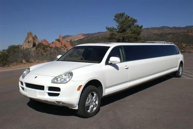 Chevy Suburban stretched limousine
