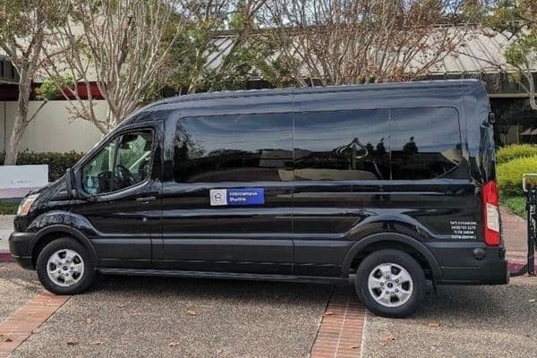 Black 12-Passenger Sprinter Van