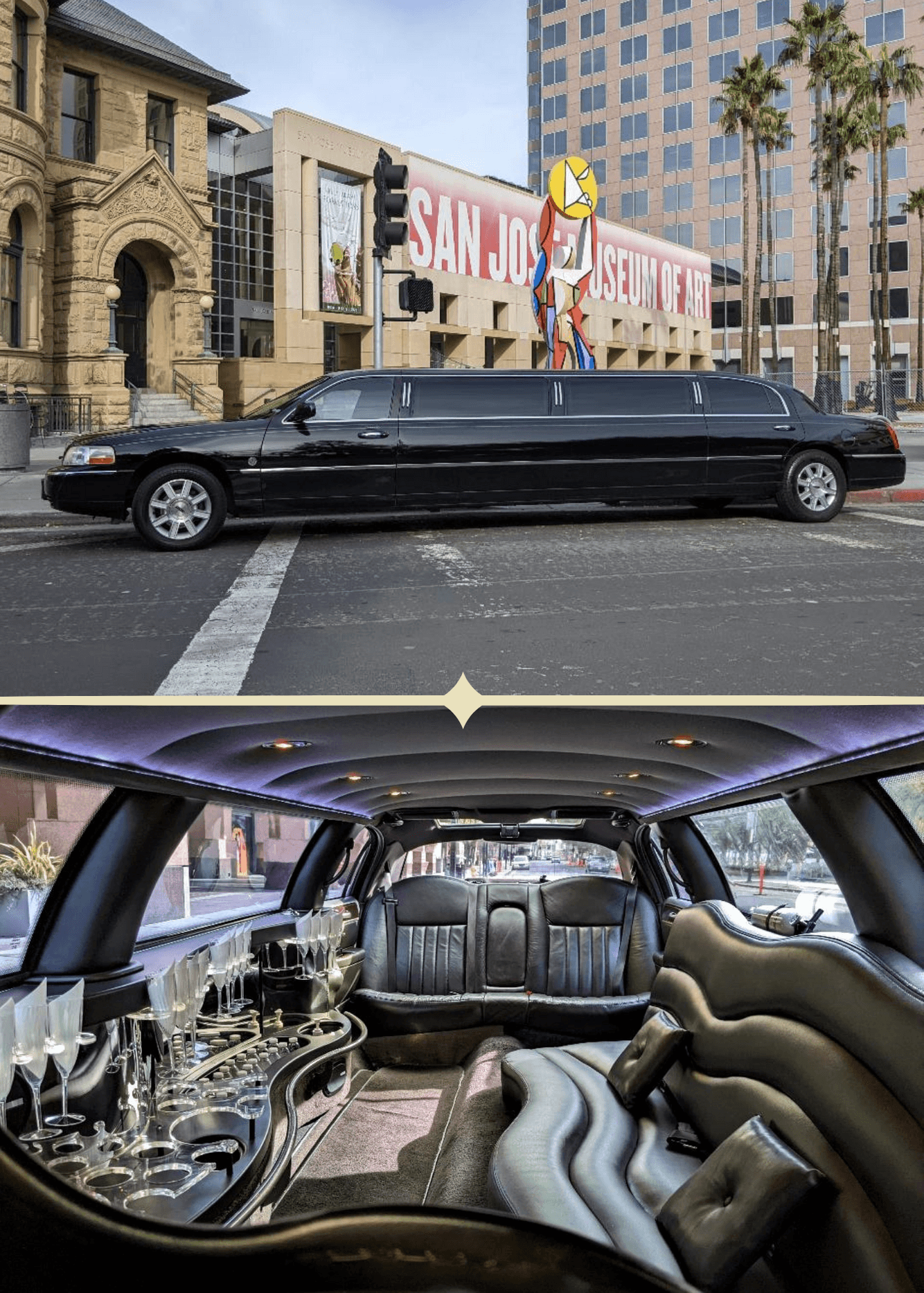 White 3-Passenger Executive Sedan