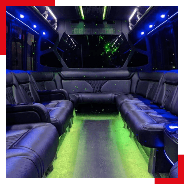 White Party Bus