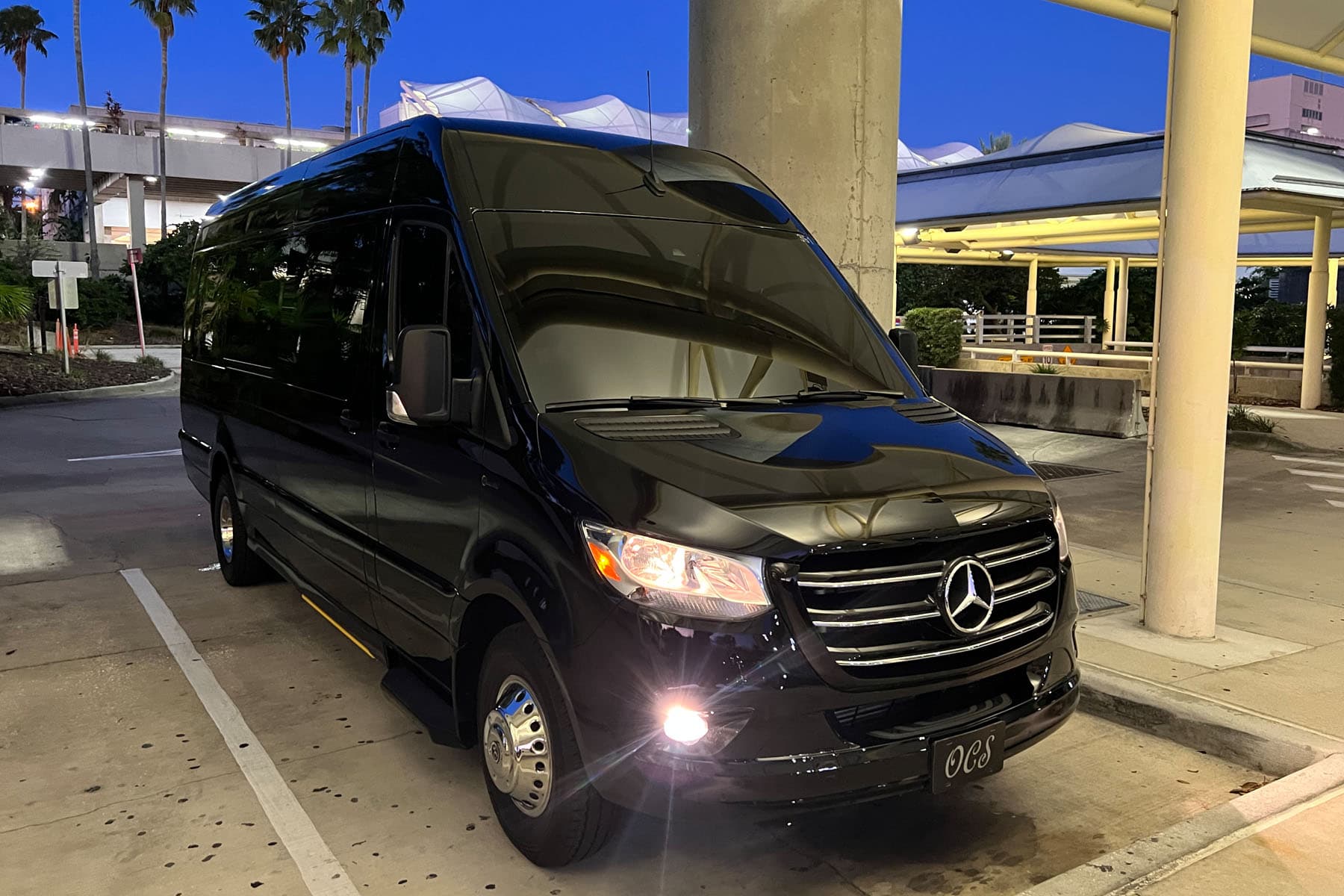 Jet Sprinter Limousine Leather Seating