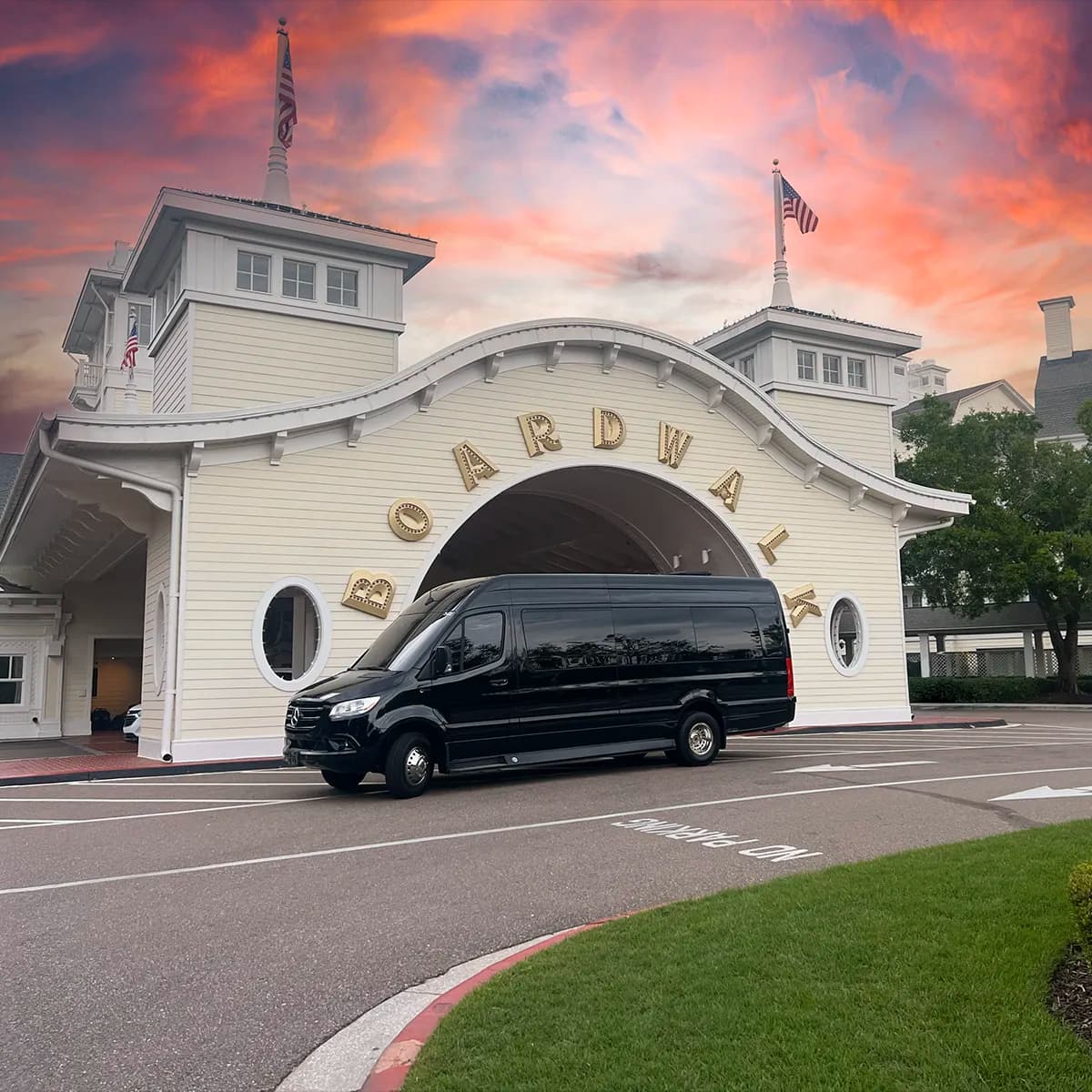 Mercedes Jet Sprinter Limousine